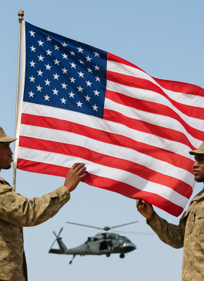Saluting the Flag in Unity