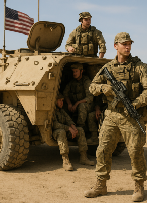 U.S. Military in Desert Command